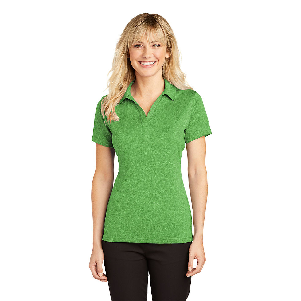 Miniatura: LST660 Sport-Tek® Ladies Heather Contender™ Polo