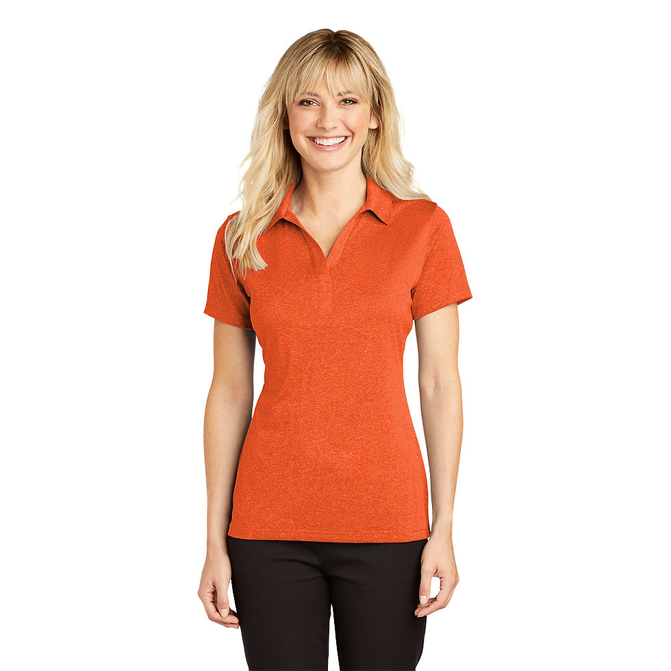 Miniatura: LST660 Sport-Tek® Ladies Heather Contender™ Polo