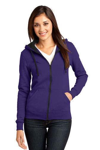 Miniatura: DT801 District® - Juniors The Concert Fleece™ Full-Zip Hoodie