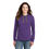 Miniatura: 887L Anvil® Ladies 100% Combed Ring Spun Cotton Long Sleeve Hooded T-Shirt