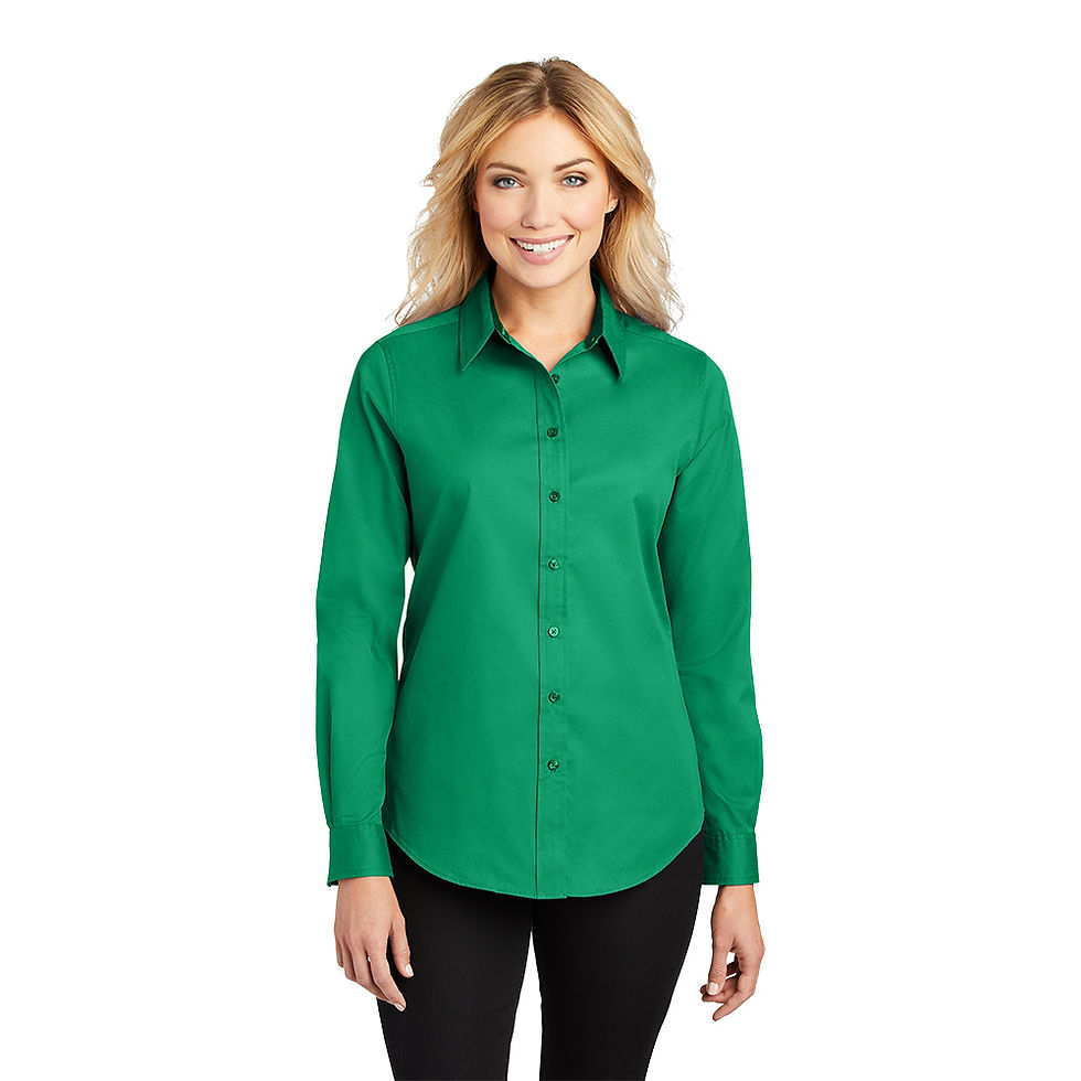 Miniatura: L608 Port Authority® Ladies Long Sleeve Easy Care Shirt