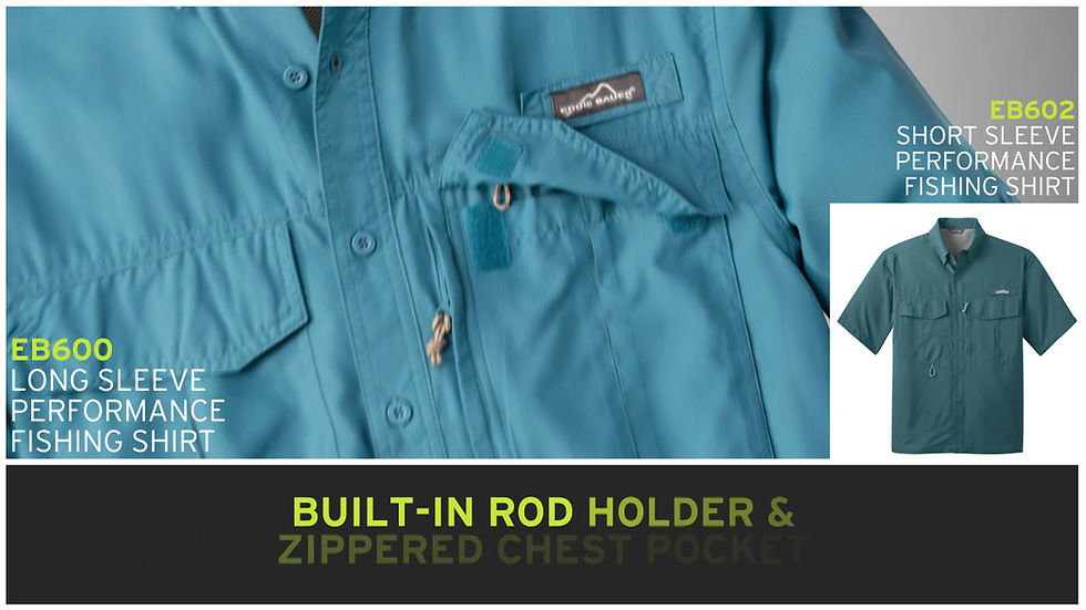 Miniatura: EB600 Eddie Bauer® - Long Sleeve Performance Fishing Shirt