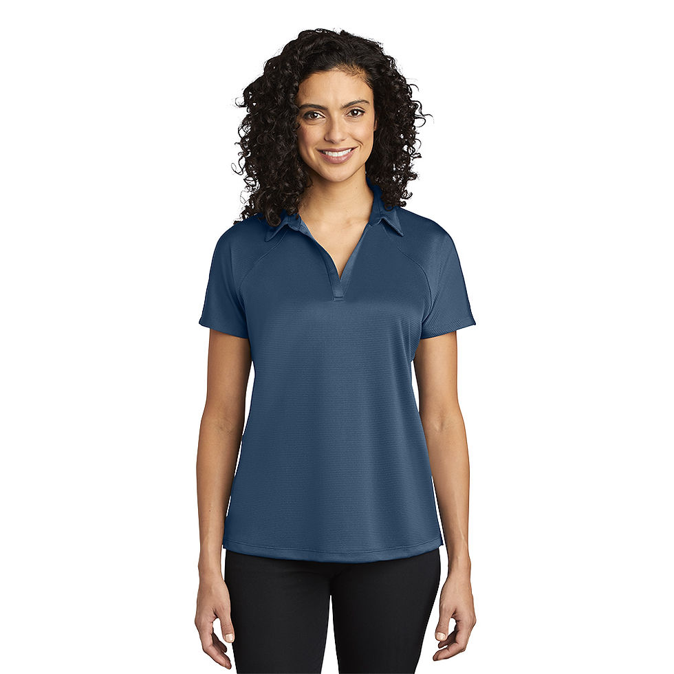 Miniatura: L575 Port Authority® Ladies Crossover Raglan Polo