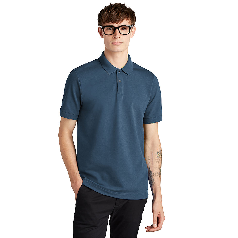 Miniatura: MM1000  Mercer+Mettle™ Stretch Heavyweight Pique Polo