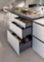 Contino | Handleless Kitchen Cabinets – functional and stylish kitchen layout.