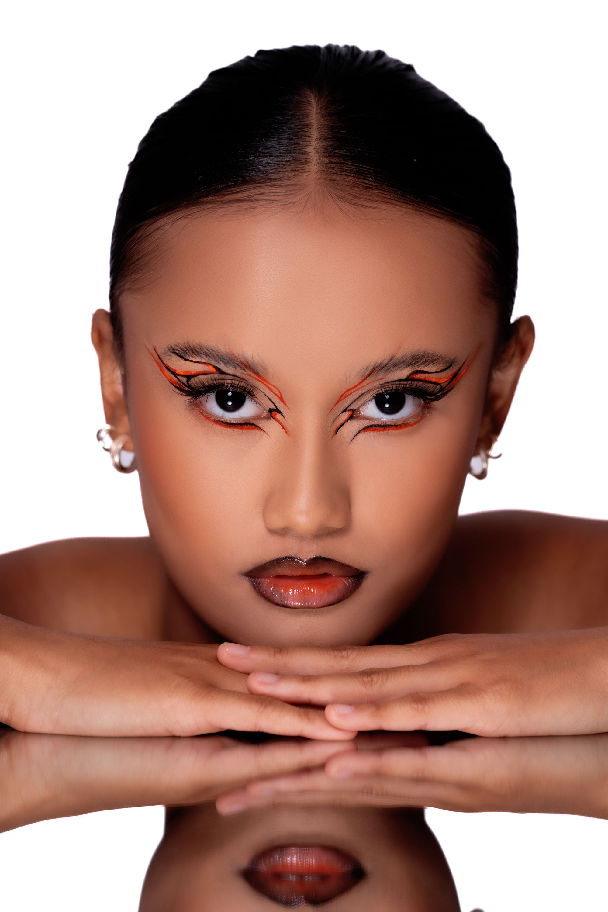 Maquillage shooting beauté artistique