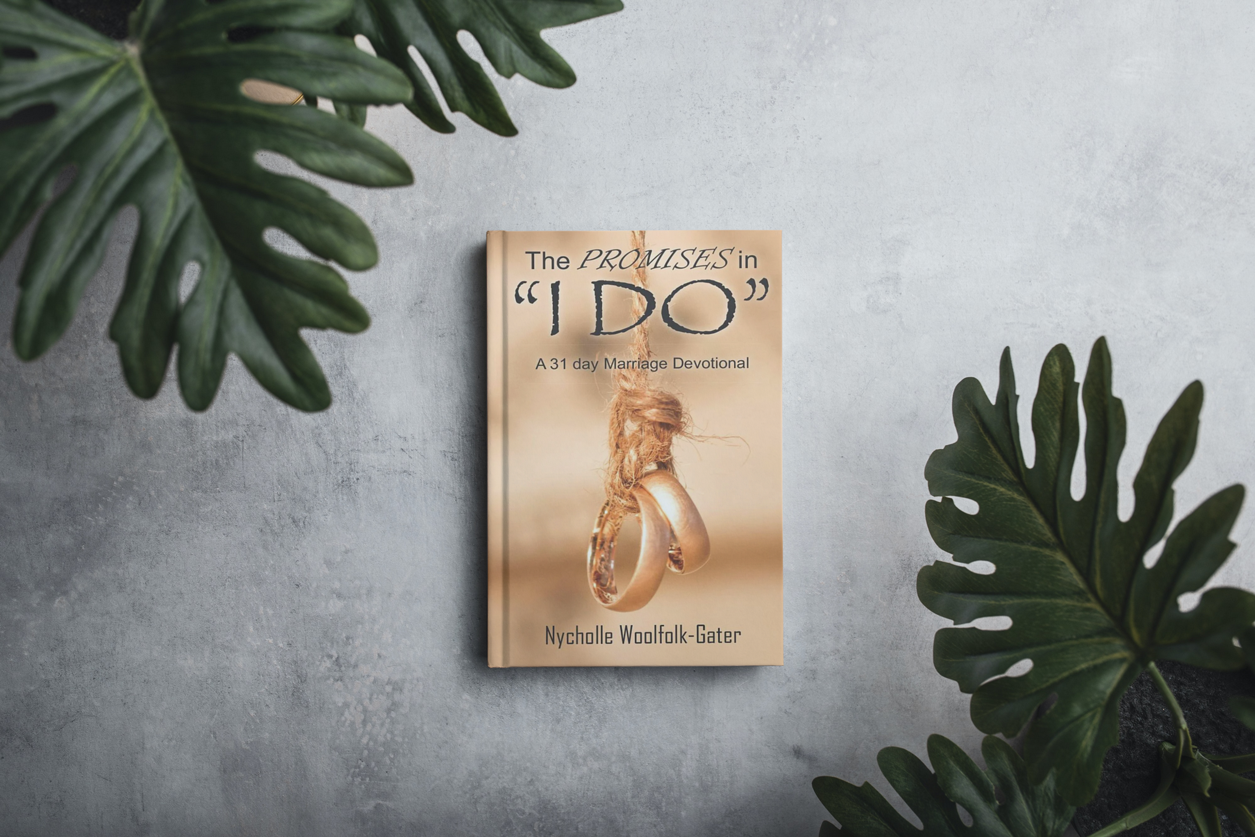 The Promises in "I DO": A 31 Day Marriage Devotional (Hardcover)