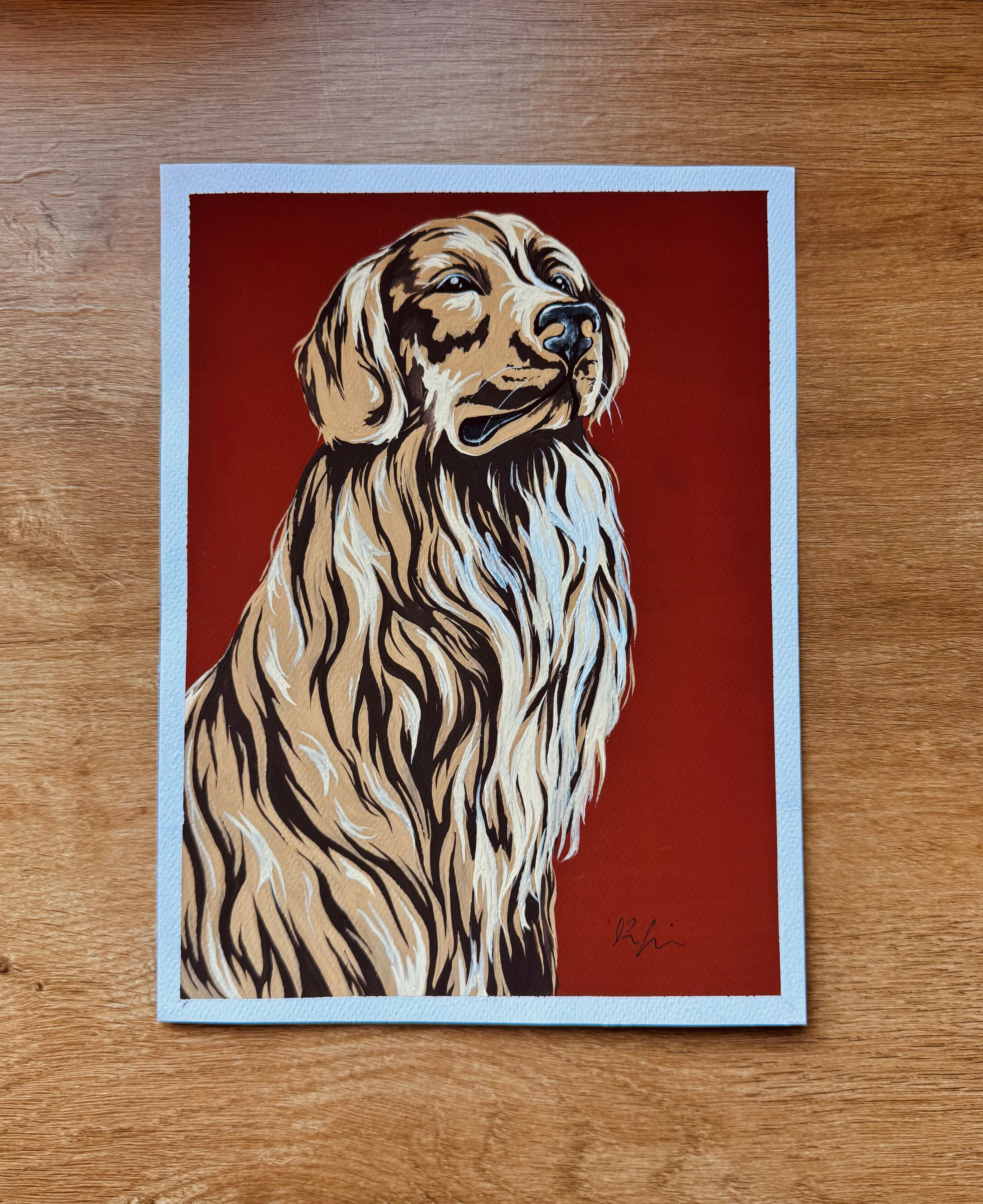 Gunner the Golden - Original Artwork 