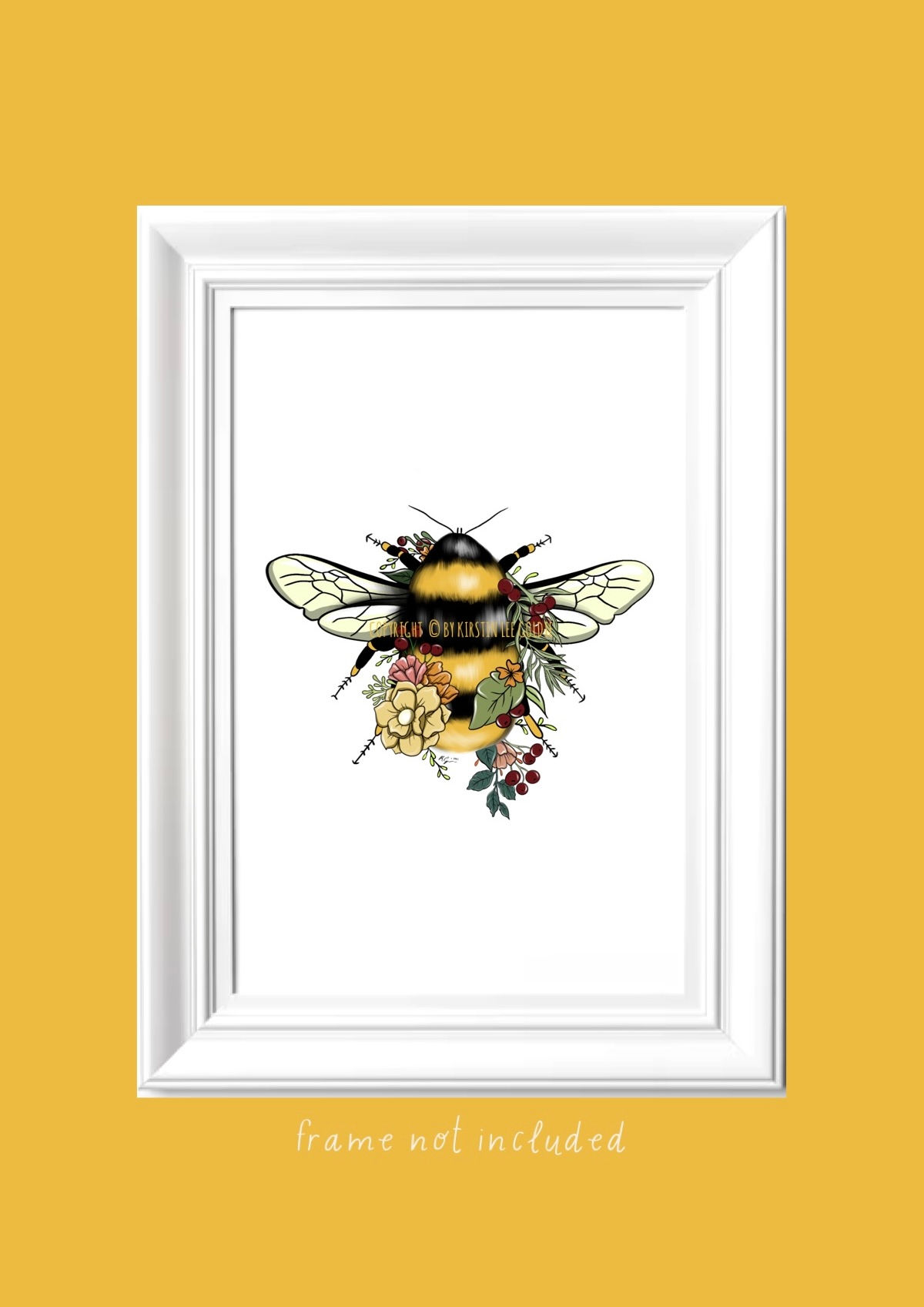 Barney the Bee - A4 Print