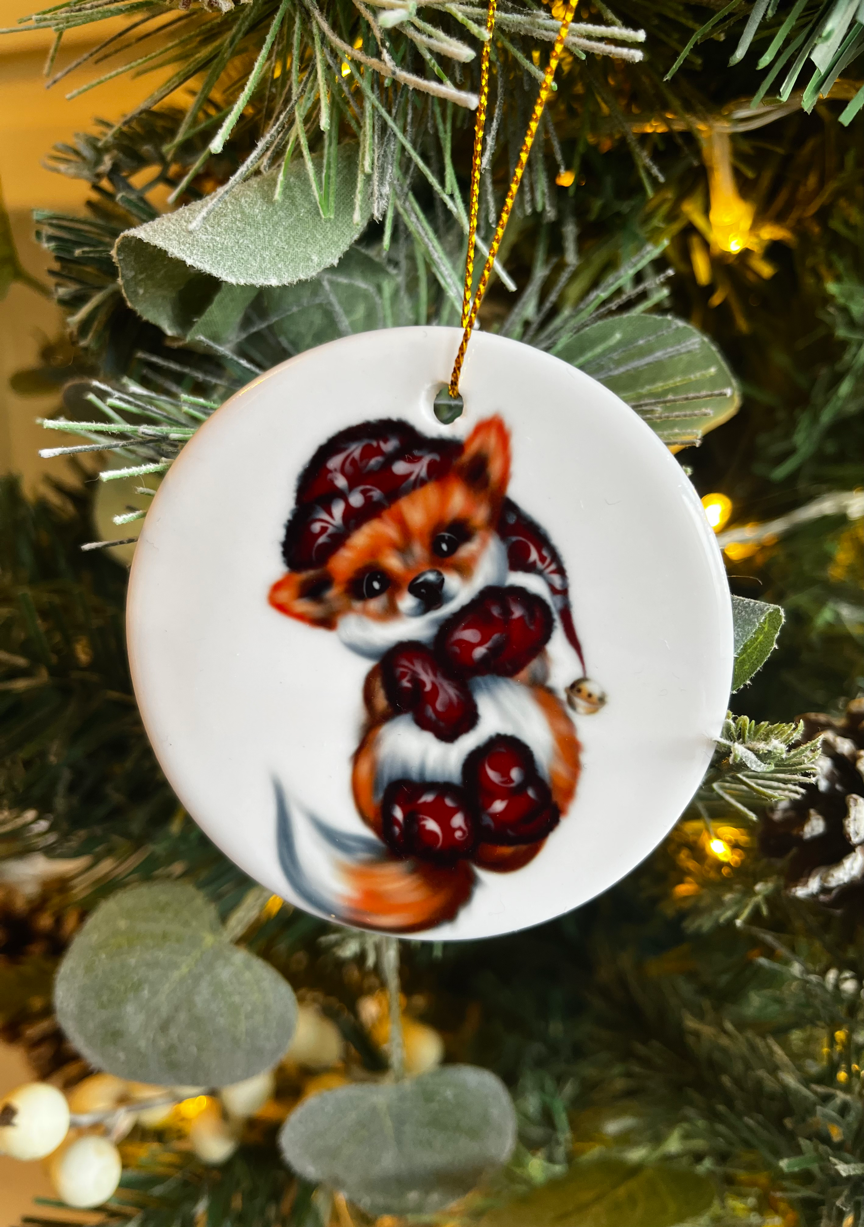 Fig the Fox - Christmas Tree Decoration