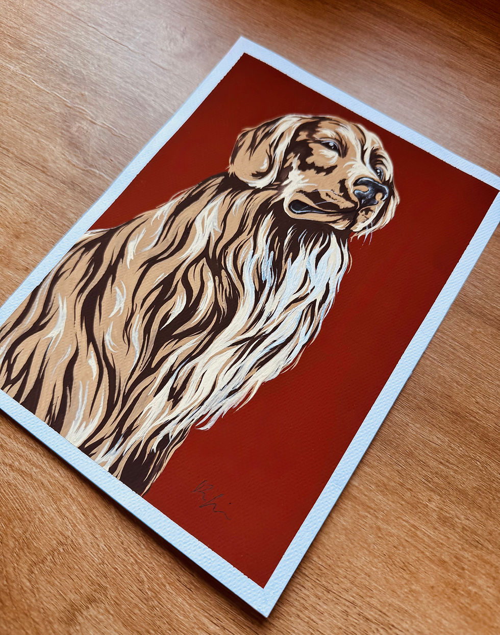 Thumbnail: Gunner the Golden - Original Artwork 