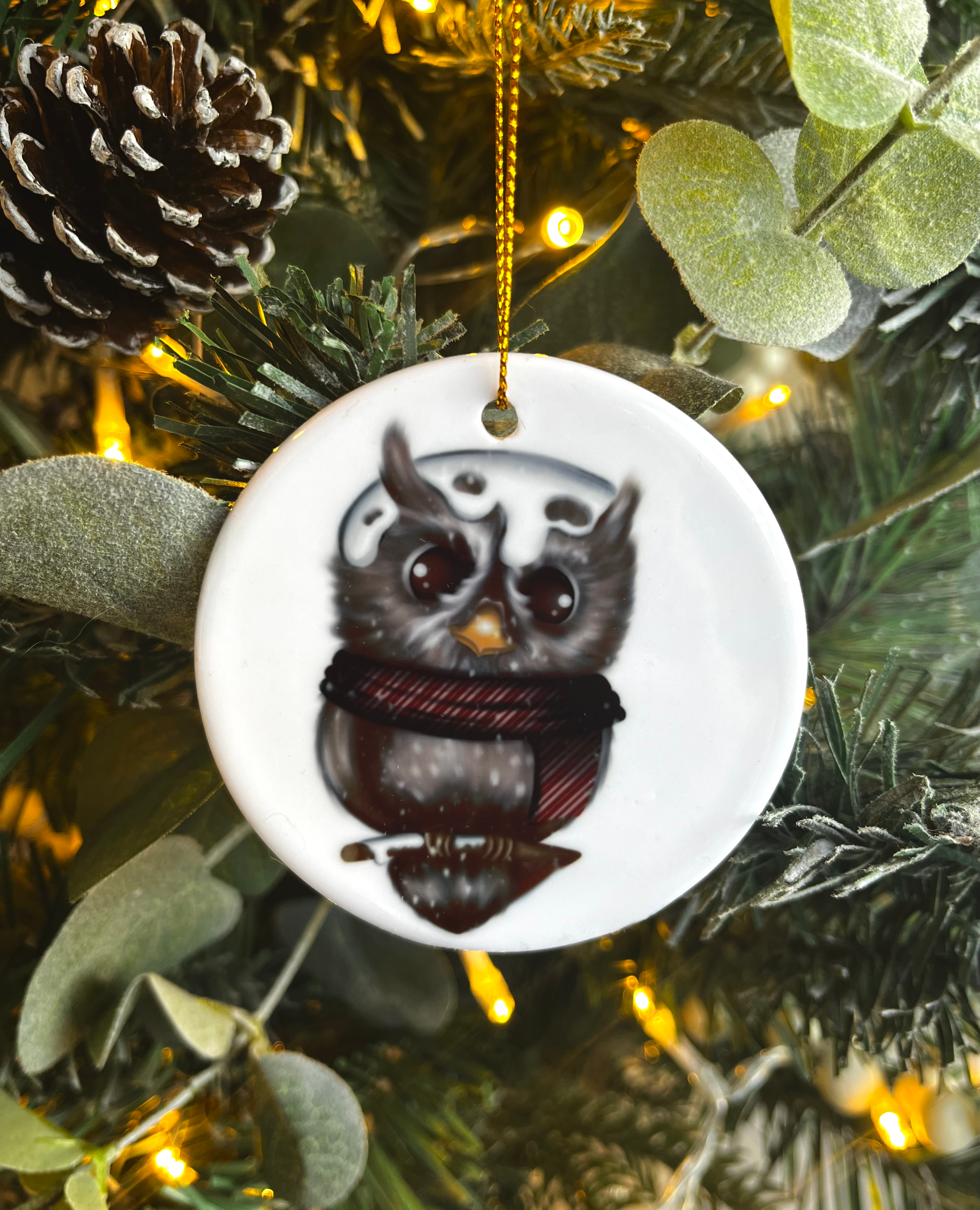 Orchard the Owl - Christmas Tree Decoration