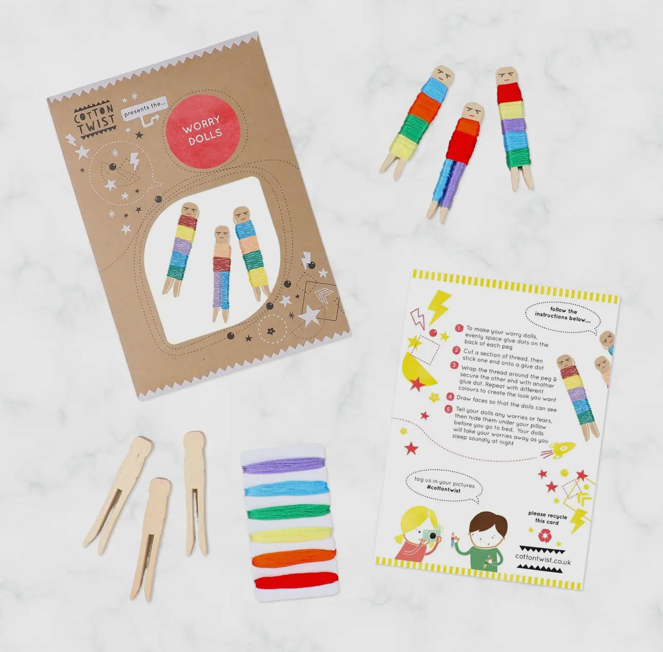 Worry Dolls - Craft Kit