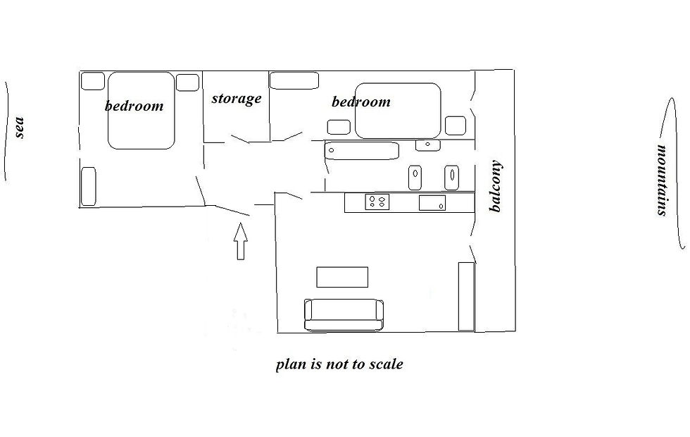 Thumbnail: 2-bed apartment