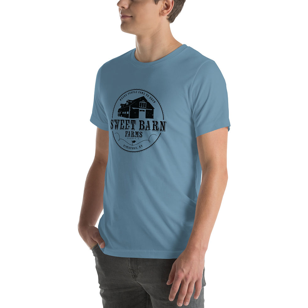 Thumbnail: Sweet Barn Farms Black Logo Unisex t-shirt