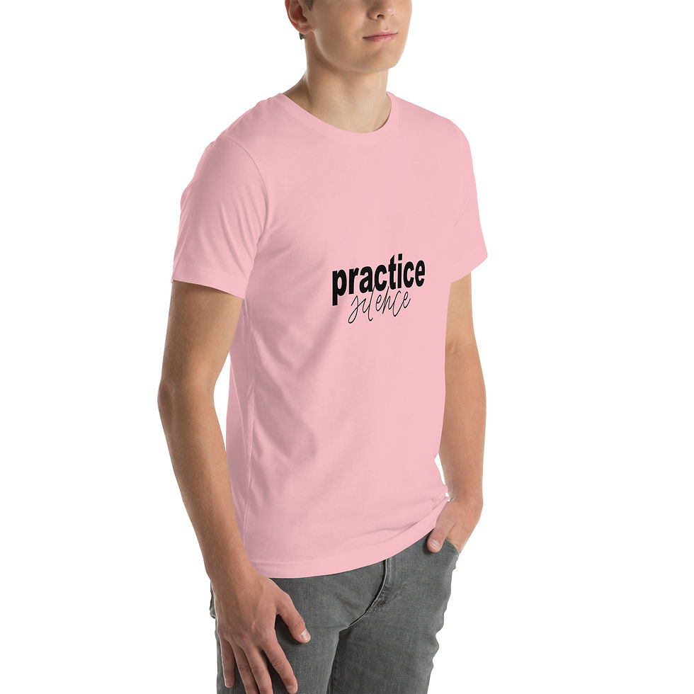 Thumbnail: Practice Silence Unisex t-shirt