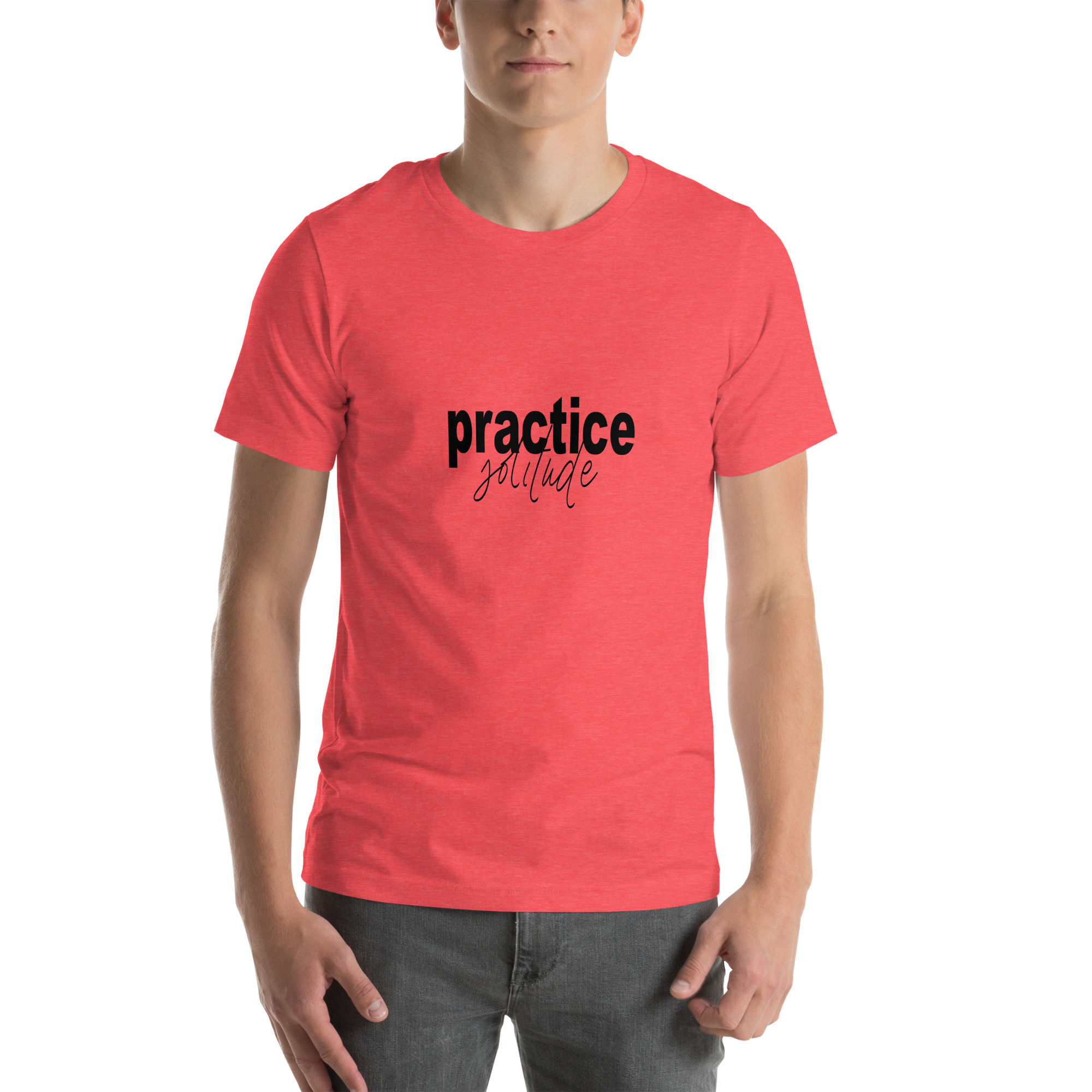 Practice Solitude Unisex t-shirt