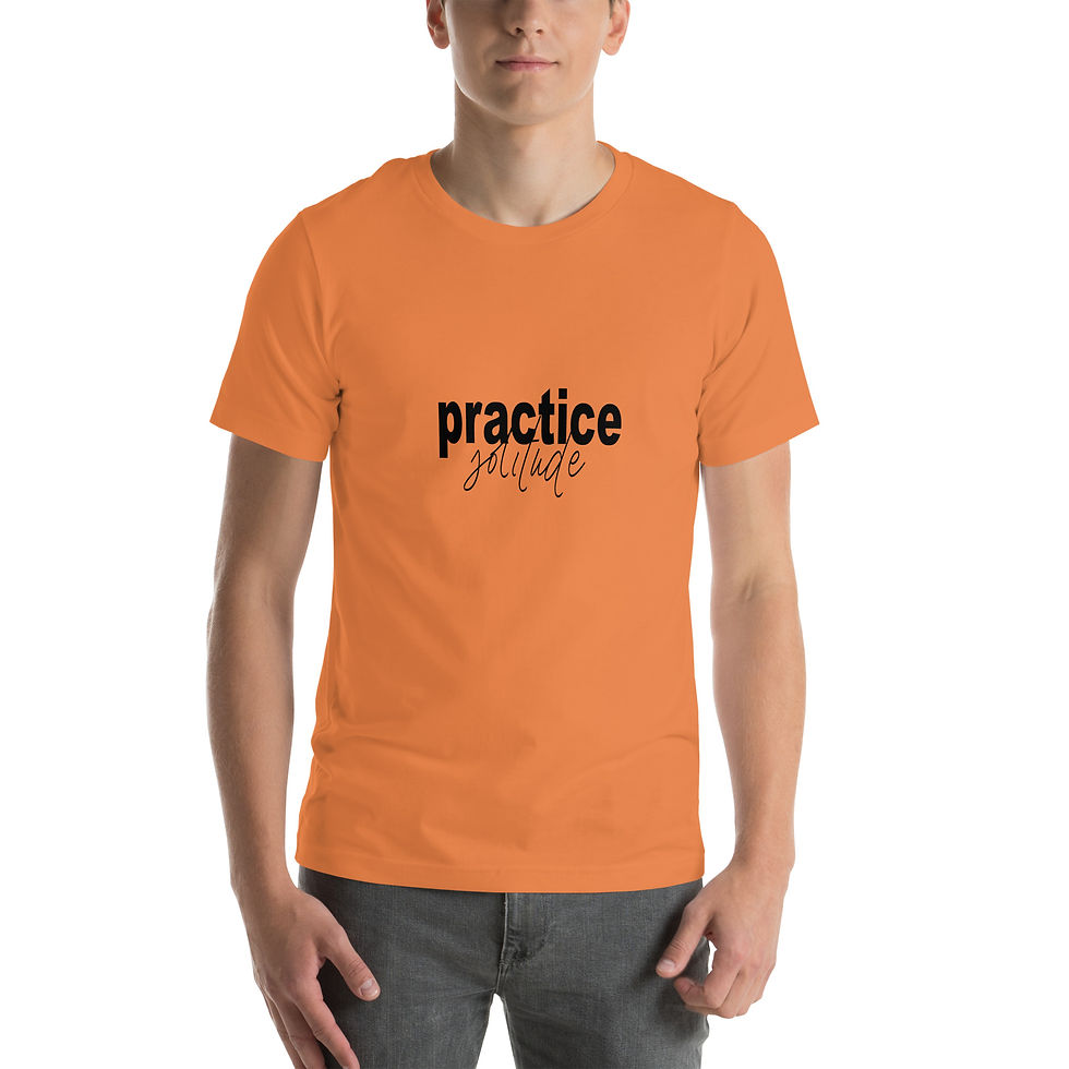 Thumbnail: Practice Solitude Unisex t-shirt