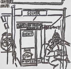 18-1209,Vienna-W.D.C,20x20.2cm,Graphite,Watercolor on Paper,2018(A).jpg