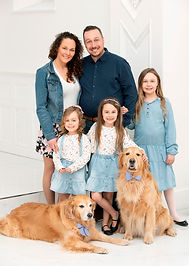 Séance photo famille naturelle en studio chez Studio le CieL