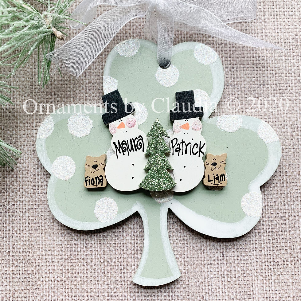 Polka Dot Shamrock