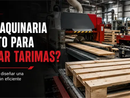 ¿Qué maquinaria necesito para fabricar tarimas? Una guía técnica para diseñar una línea de producción eficiente