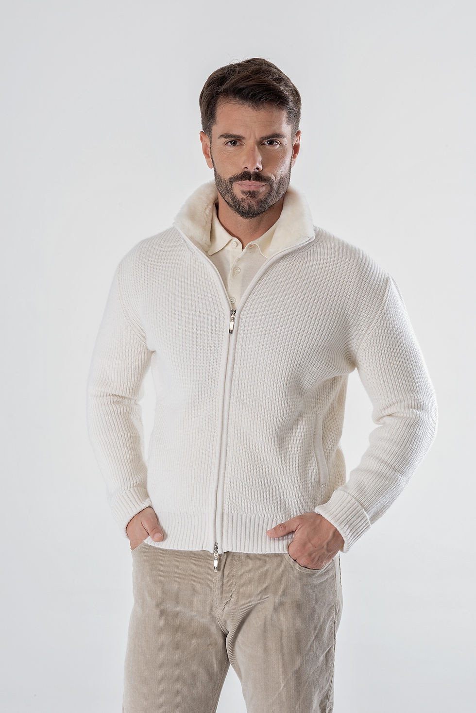 Thumbnail: Doriani English coast zip bomber jacket