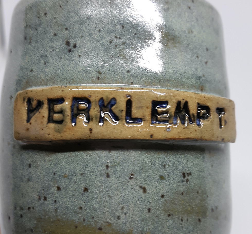Thumbnail: Handmade Original Artwork "Verklempt" Mug