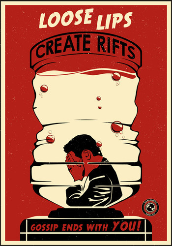 Water Cooler Gossip | stevethomasart