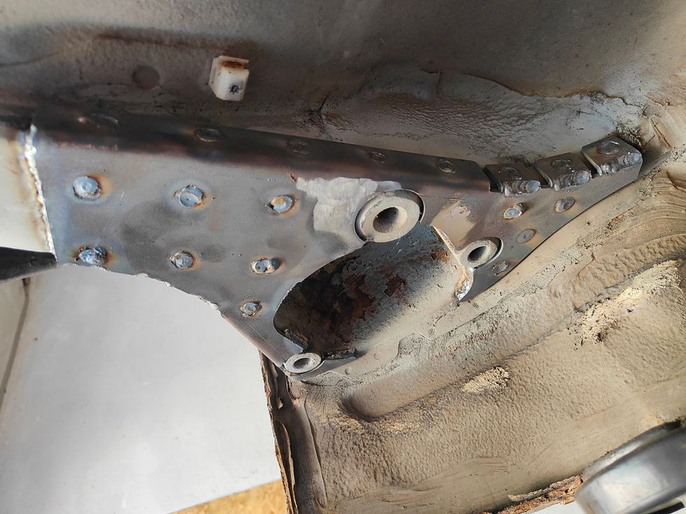 Thumbnail: E36 rear trailing arm reinforcement
