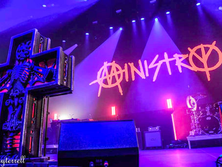 Ministry smokes up the Mission Ballroom in Denver Colorado April 2nd 2024