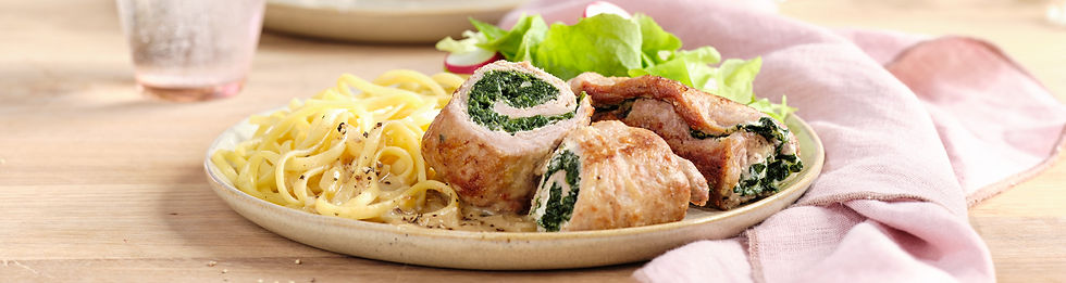 Headerbild mit appetittlichem Tellergericht - als Moodbild für die Zeitschrift Landlust Einfach Hausgemacht