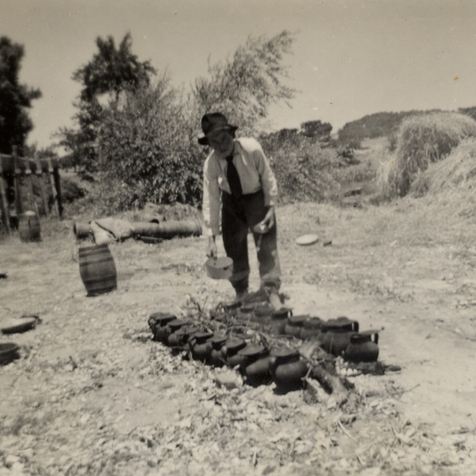 Comer de Carne - Mostra Enogastronómica de Coruche. Comer de Carne em lume de chão.