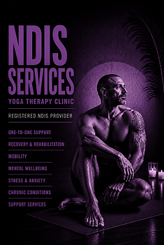 Yoga Therapy Clinic
is Registered NDIS yoga therapy services in Melbourne.