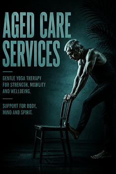 Gentle therapeutic yoga and mobility services for older adults.