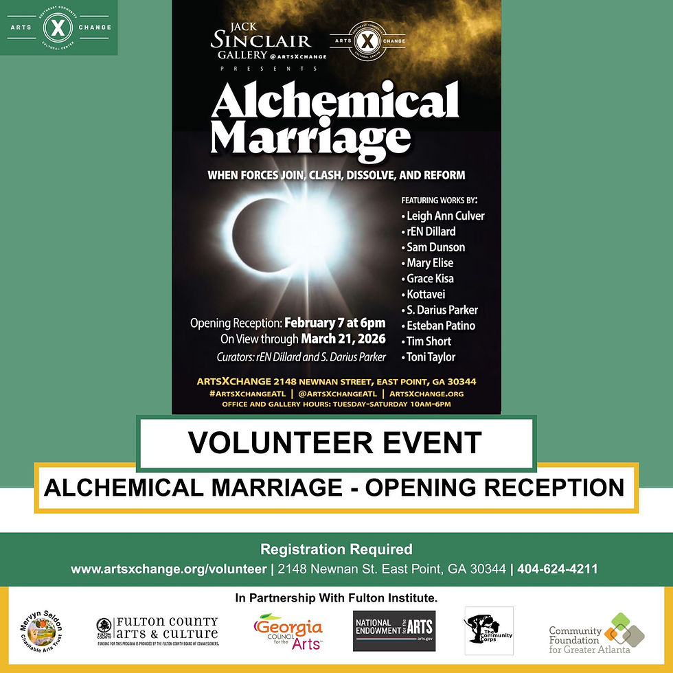 Volunteer Event: Alchemical Marriage - Opening Reception