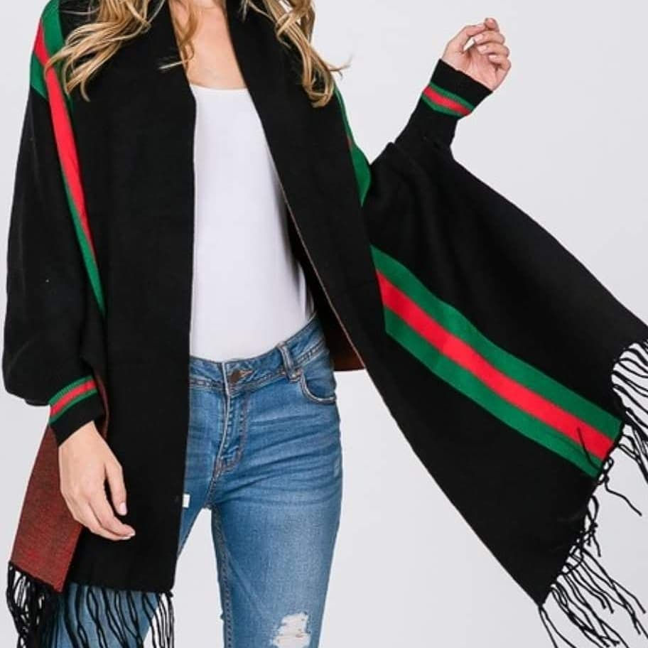 Thumbnail: Fringe all over (Black)