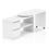 Thumbnail: Fleur Smart Storage Desk White