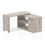 Thumbnail: Fleur Smart Storage Desk Grey Oak