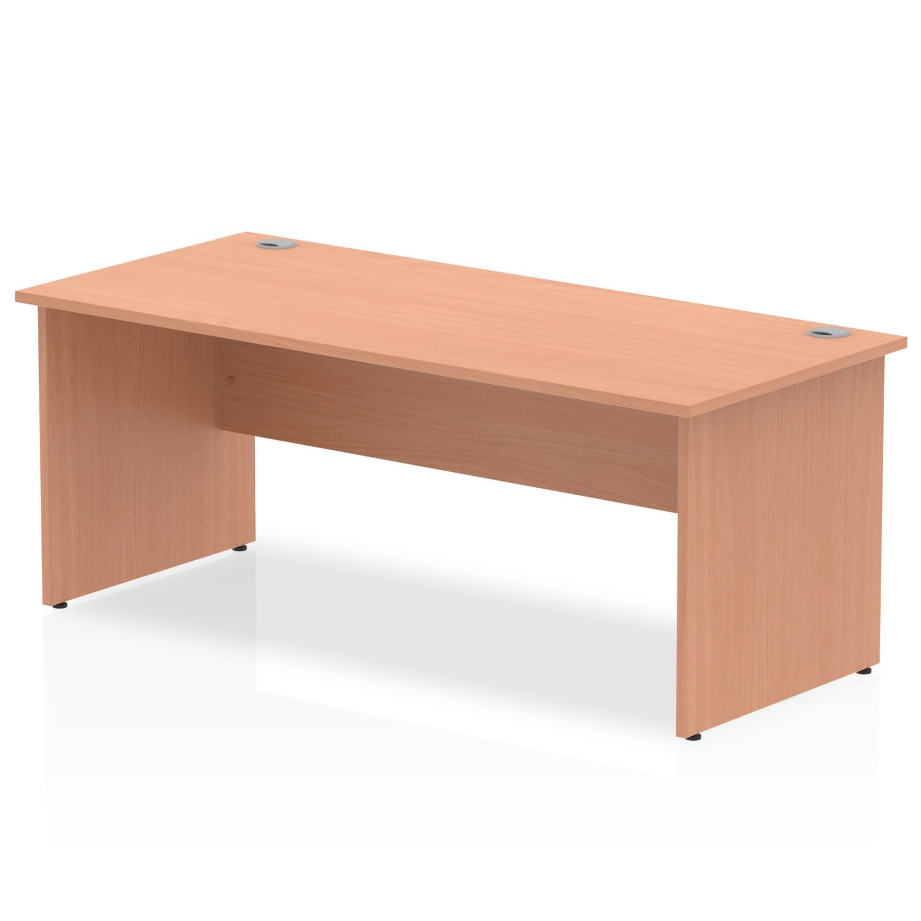 Impulse Panel End 1800 Rectangle Desk Beech