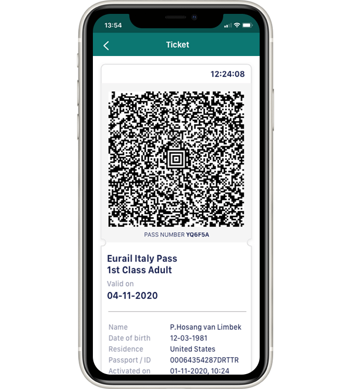 How to use Eurail Mobile Pass