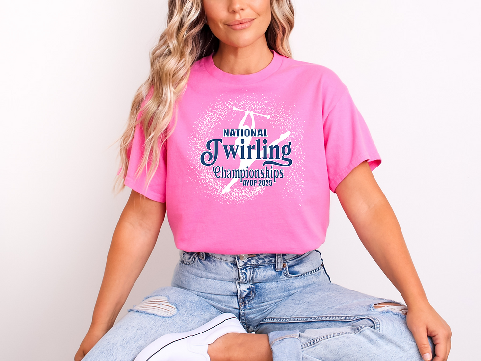 NBTA Nationals Sports PINK Tee Shirt