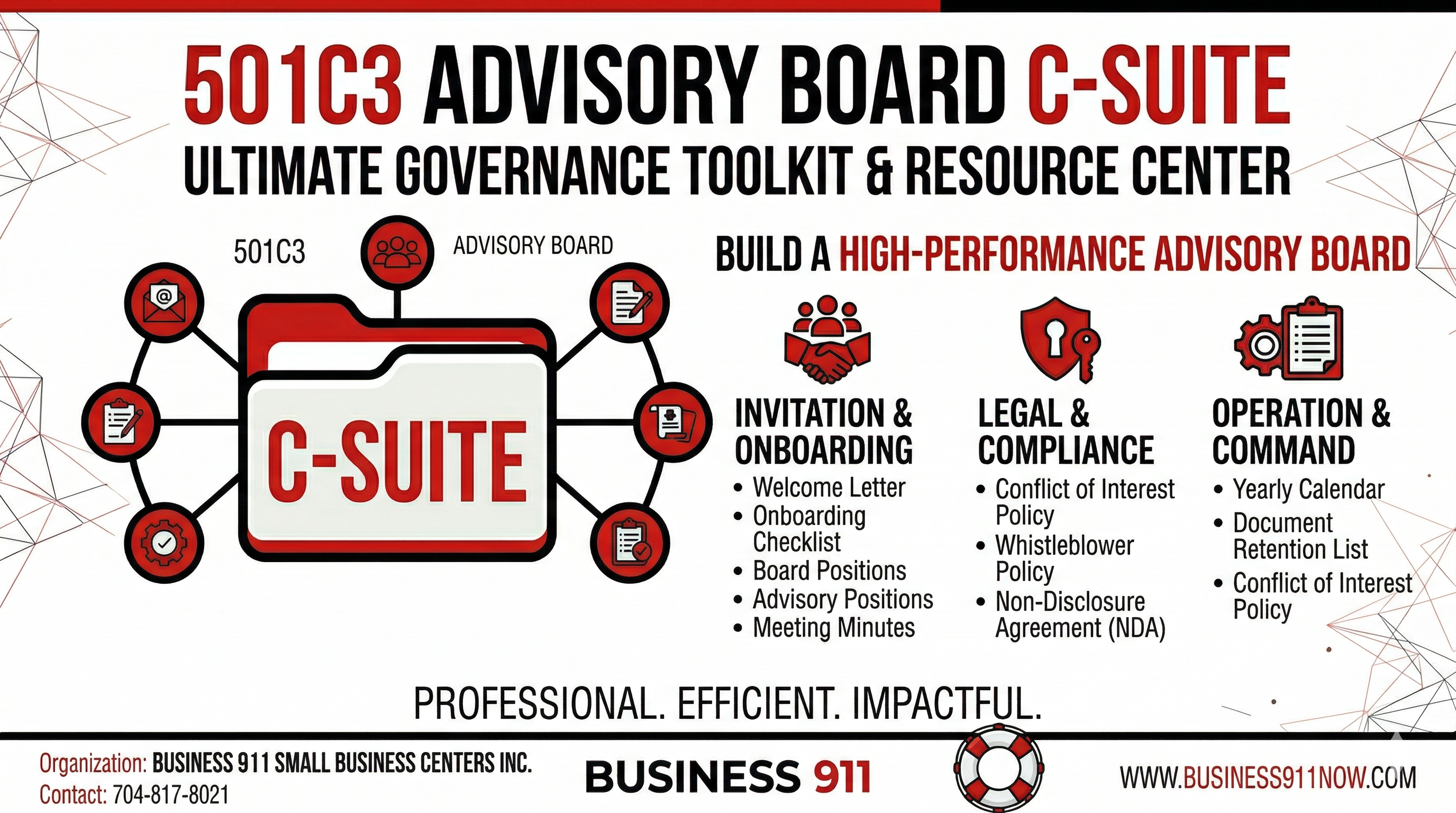 The Nonprofit Advisory C-Suite Toolkit