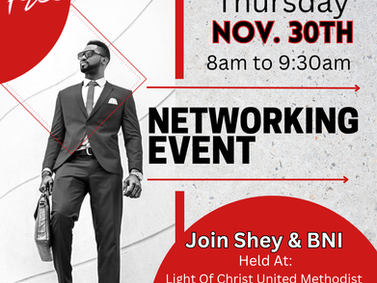 Are you networking this Thursday?