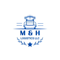 Black Natural Delivery Service Logo