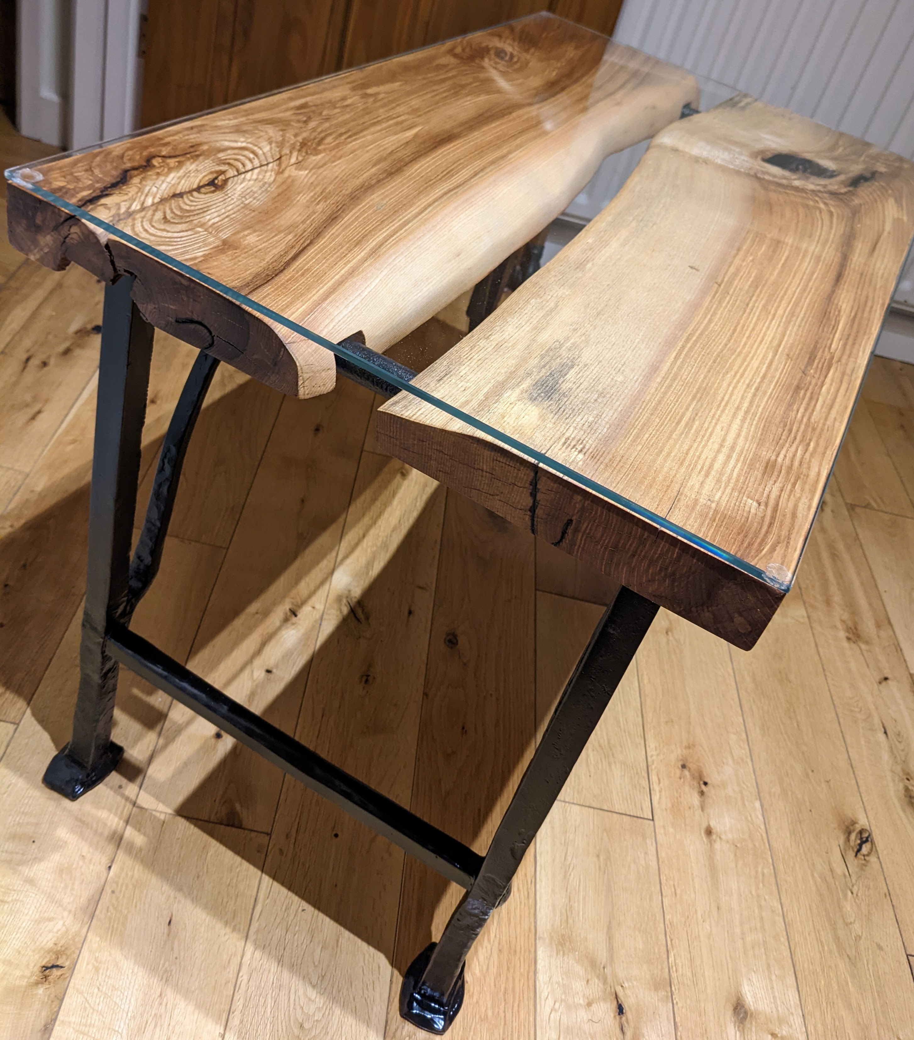 Ash & Steel Bespoke Coffee Table 