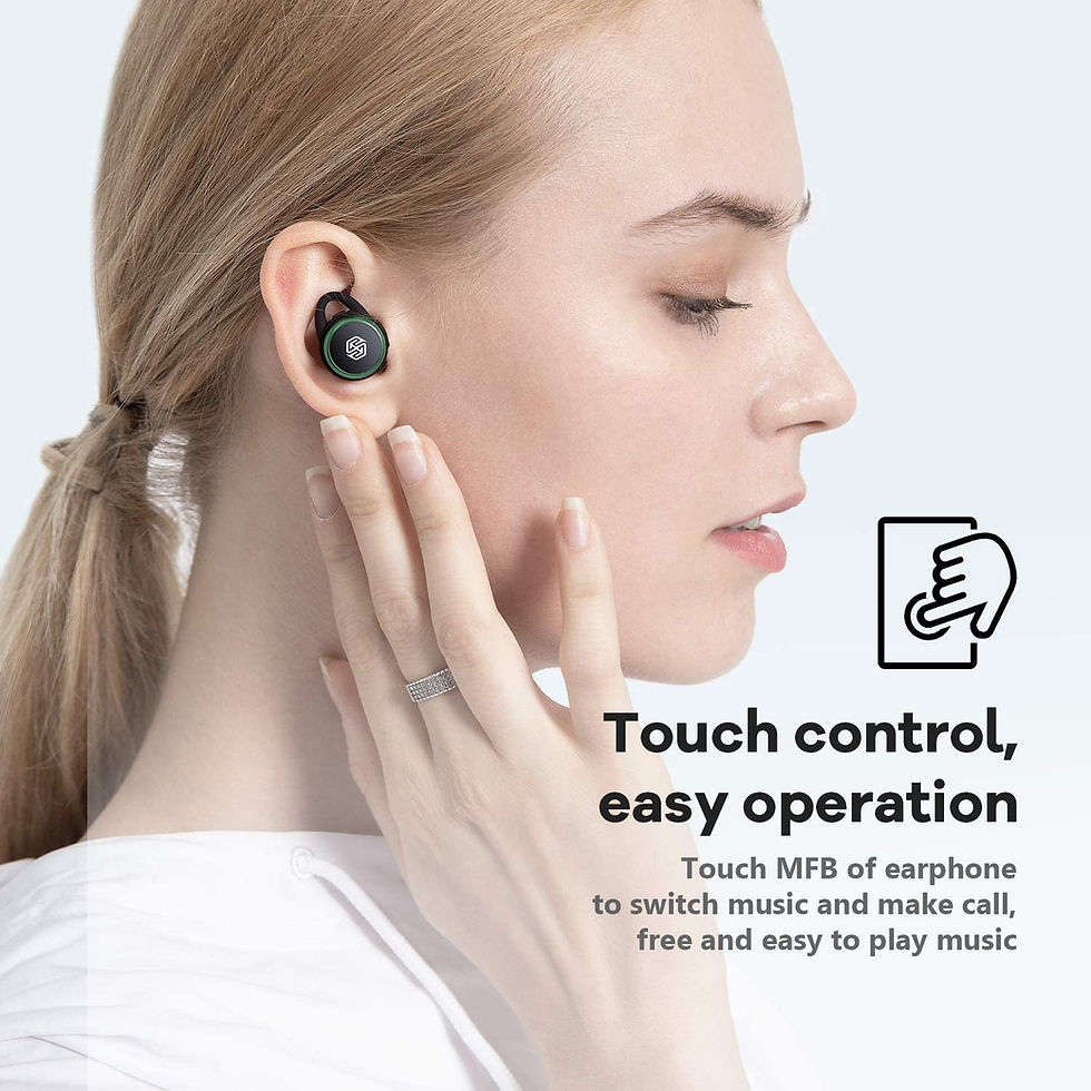 Thumbnail: Nillkin True Wireless Earbuds with Microphone for iPhone Android, Bluetooth 5.0
