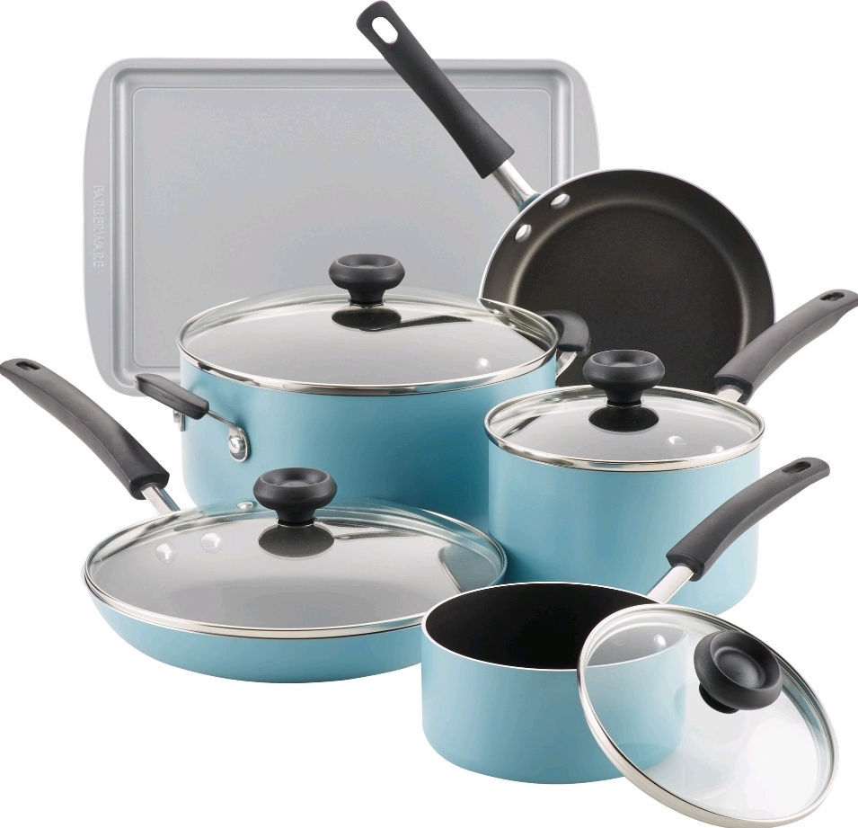 Thumbnail: Farberware 15 pieces cookware set