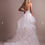 Thumbnail: Ivory Luxembourg two-piece gown, fit to flare silhouette with deep sweetheart