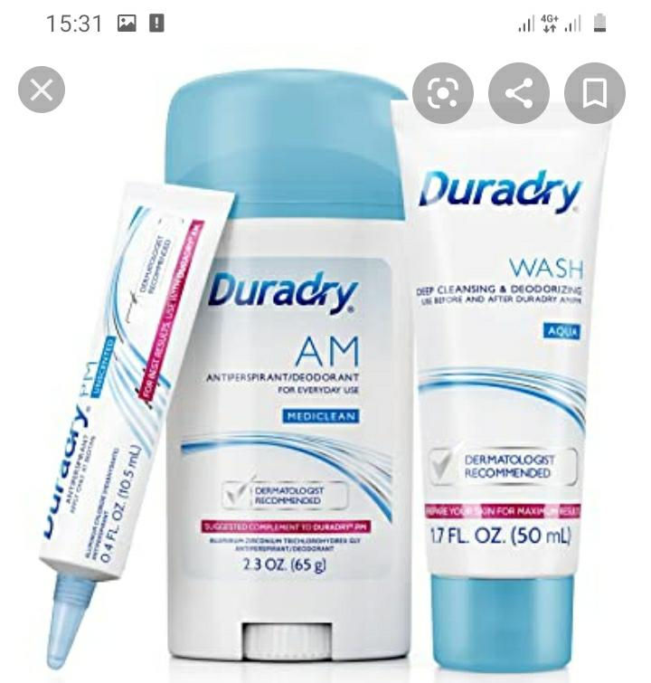Duradry 3-Step Protection System - Prescription Strength Antiperspirant Deodoran
